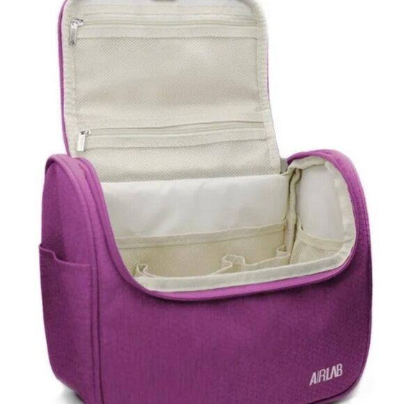 AIRLAB Portable Convenient Wash Bag - PINK - Picture 2 of 9
